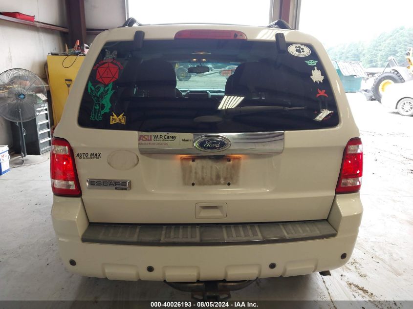 2011 Ford Escape Limited VIN: 1FMCU0E70BKC09149 Lot: 40026193