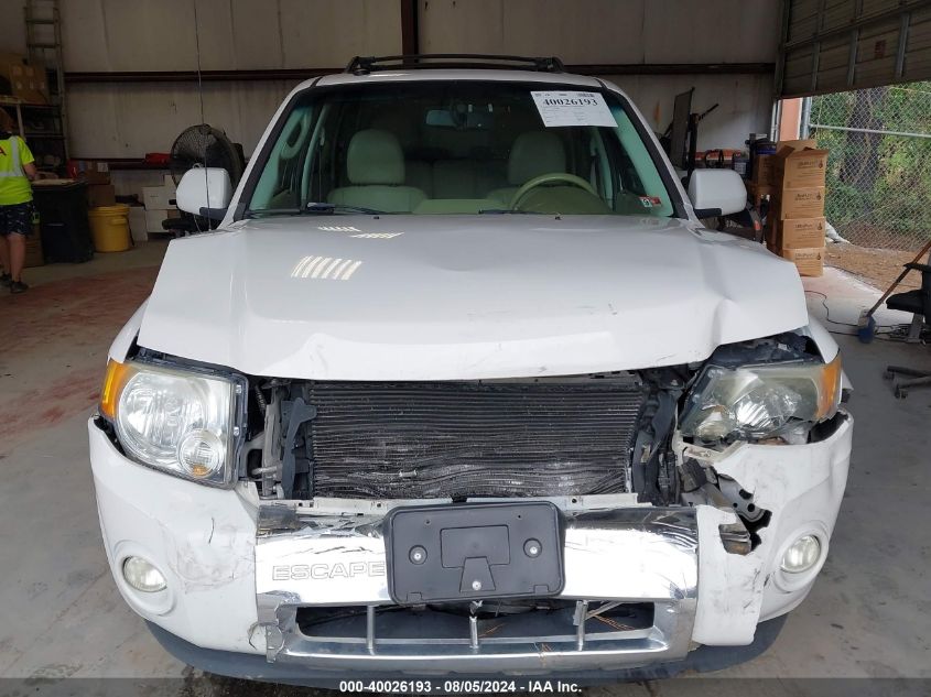 2011 Ford Escape Limited VIN: 1FMCU0E70BKC09149 Lot: 40026193