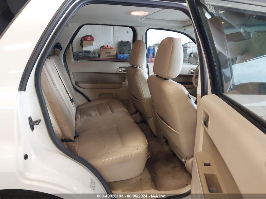 2011 Ford Escape Limited VIN: 1FMCU0E70BKC09149 Lot: 40026193