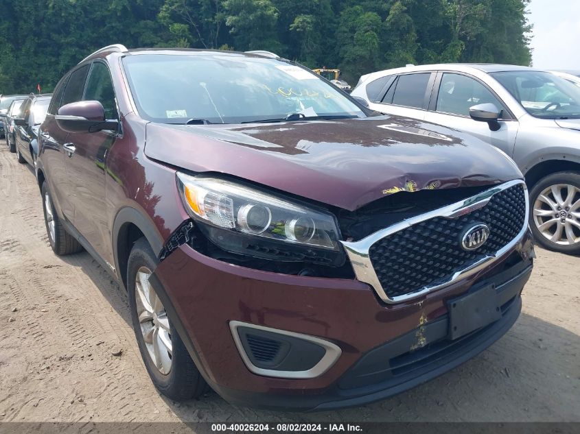 2017 Kia Sorento 3.3L Lx VIN: 5XYPGDA57HG235478 Lot: 40026204