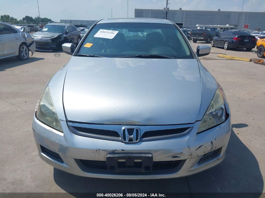 2006 Honda Accord 3.0 Ex VIN: 1HGCM665X6A038122 Lot: 40026206