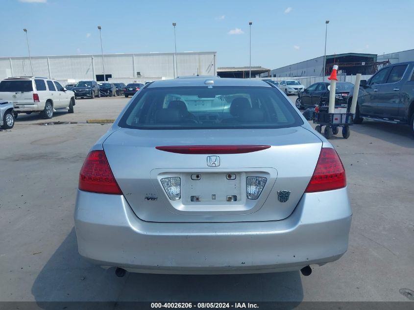 2006 Honda Accord 3.0 Ex VIN: 1HGCM665X6A038122 Lot: 40026206