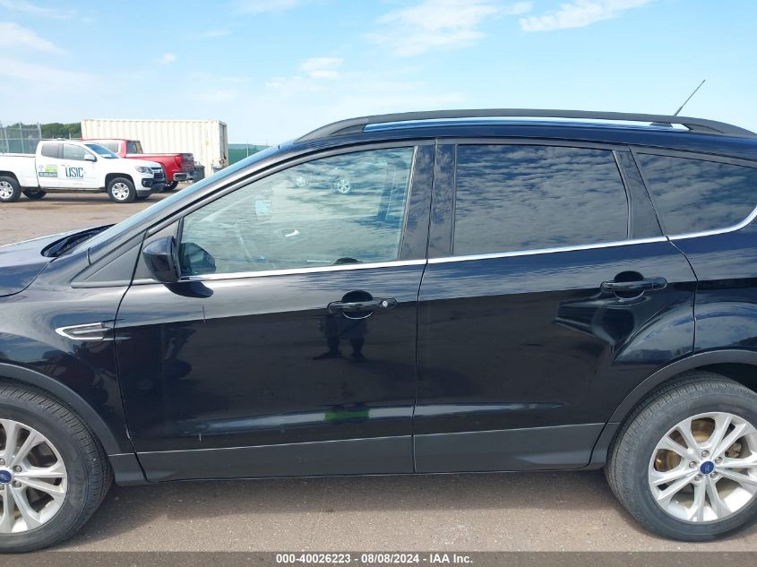 2018 Ford Escape Sel VIN: 1FMCU9HD7JUC37913 Lot: 40026223