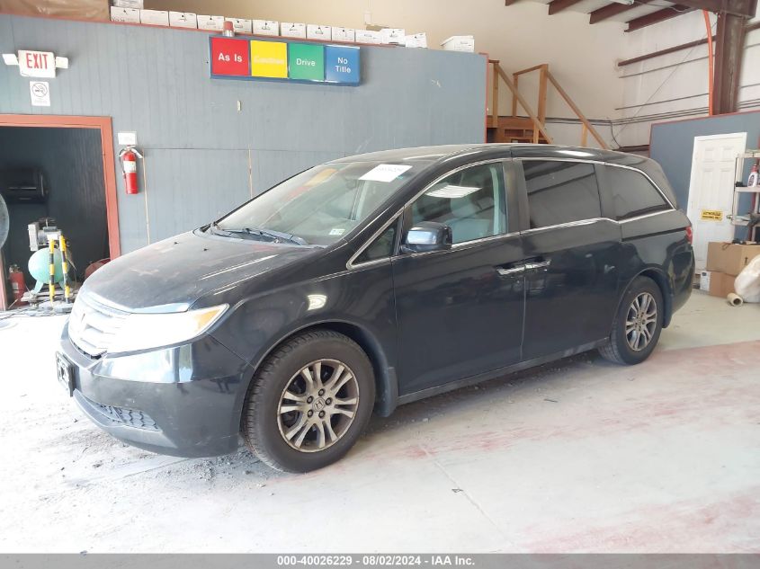 2012 Honda Odyssey Ex VIN: 5FNRL5H42CB093550 Lot: 40026229