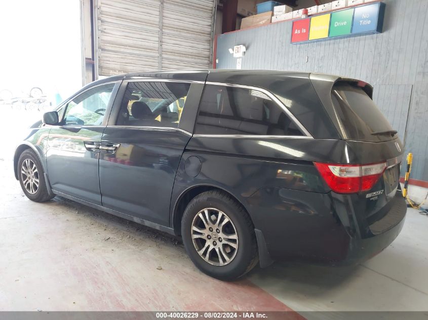 2012 Honda Odyssey Ex VIN: 5FNRL5H42CB093550 Lot: 40026229