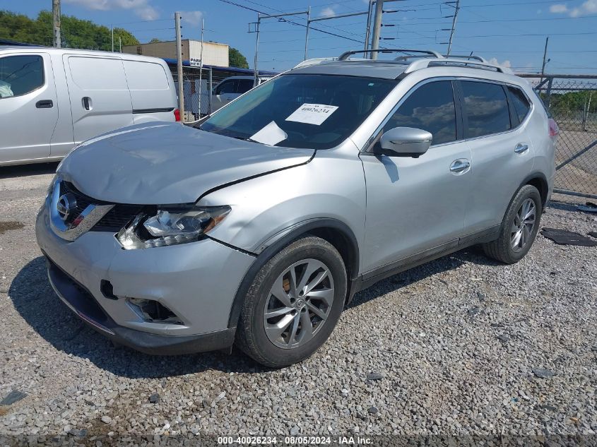 5N1AT2MTXFC765392 2015 NISSAN ROGUE - Image 2