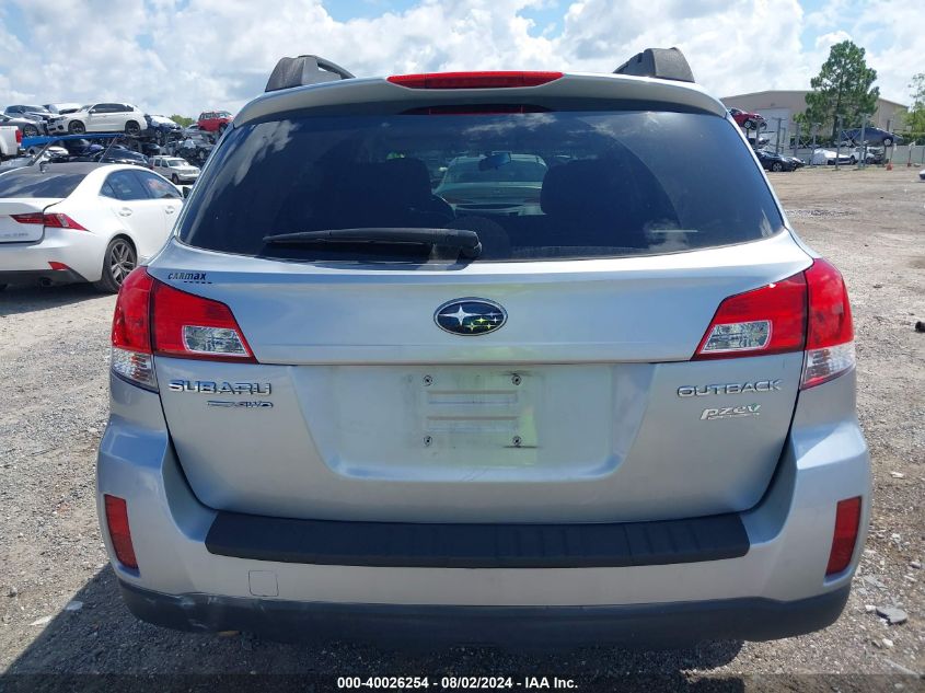 2013 Subaru Outback 2.5I Premium VIN: 4S4BRBCC6D3265957 Lot: 40026254