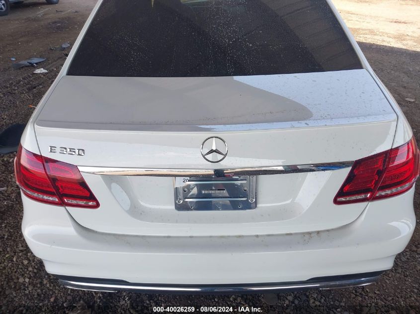 2014 Mercedes-Benz E 350 VIN: WDDHF5KB2EA990640 Lot: 40026259