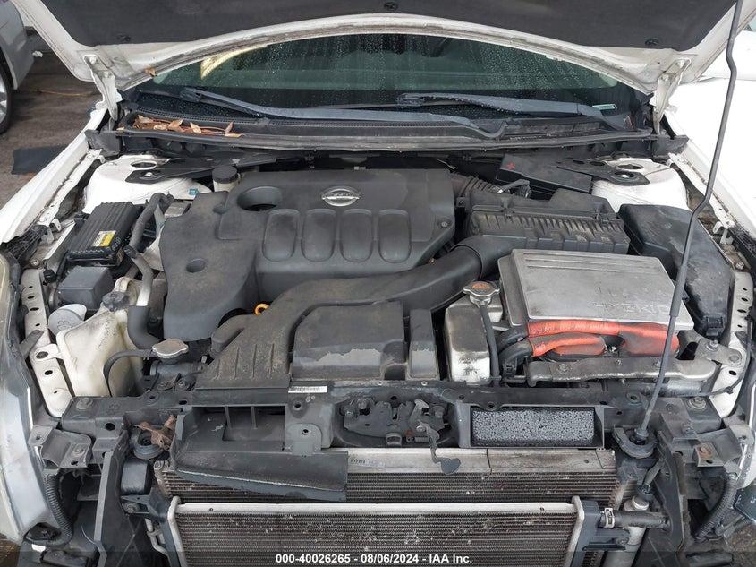 2009 Nissan Altima Hybrid Hybrid VIN: 1N4CL21E19C186529 Lot: 40026265