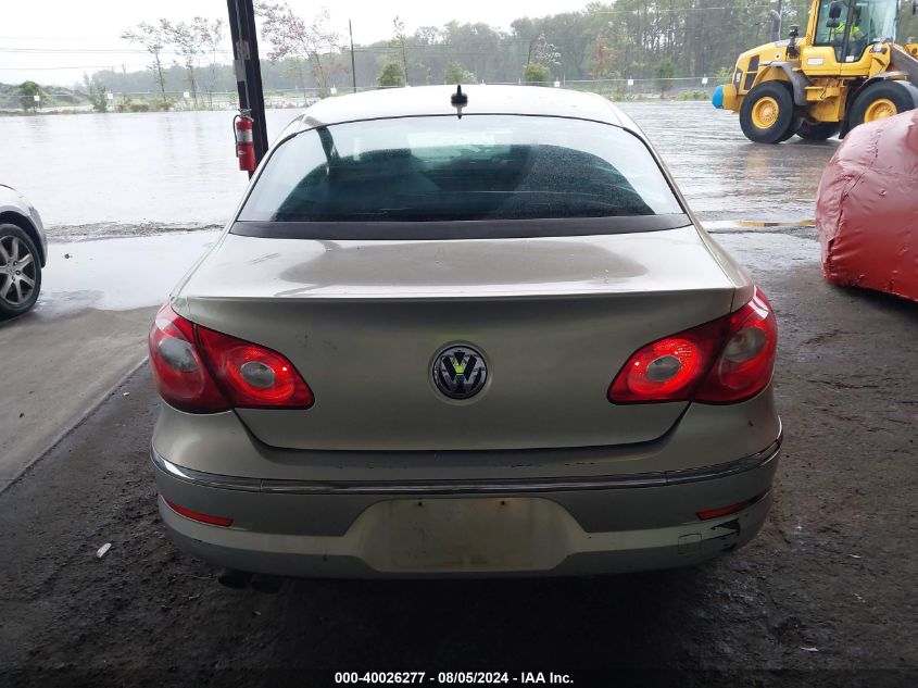 2010 Volkswagen Cc Sport VIN: WVWML7AN3AE502694 Lot: 40026277