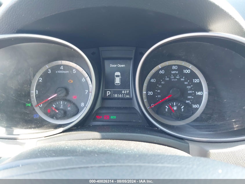 2013 Hyundai Santa Fe Sport VIN: 5XYZTDLB0DG005086 Lot: 40026314