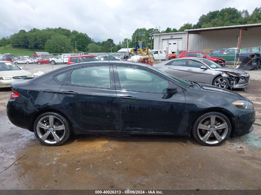 2014 Dodge Dart Gt VIN: 1C3CDFEBXED704967 Lot: 40026313