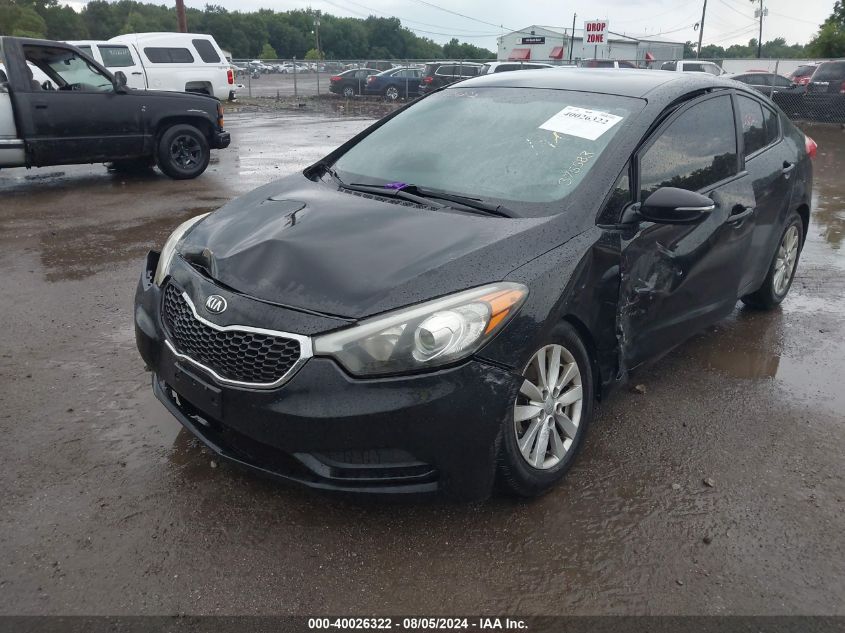 2014 Kia Forte Lx VIN: KNAFX4A62E5091277 Lot: 40026322