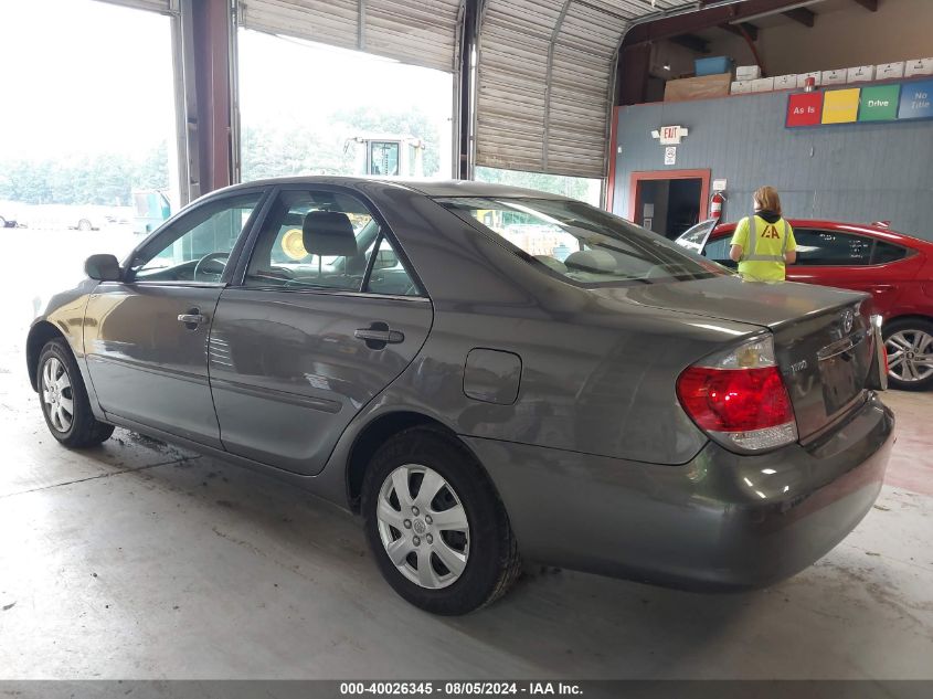 2005 Toyota Camry Le VIN: 4T1BE32K55U554365 Lot: 40026345