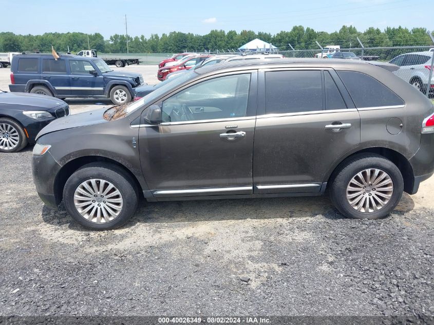 2011 Lincoln Mkx VIN: 2LMDJ8JK2BBJ03550 Lot: 40026349