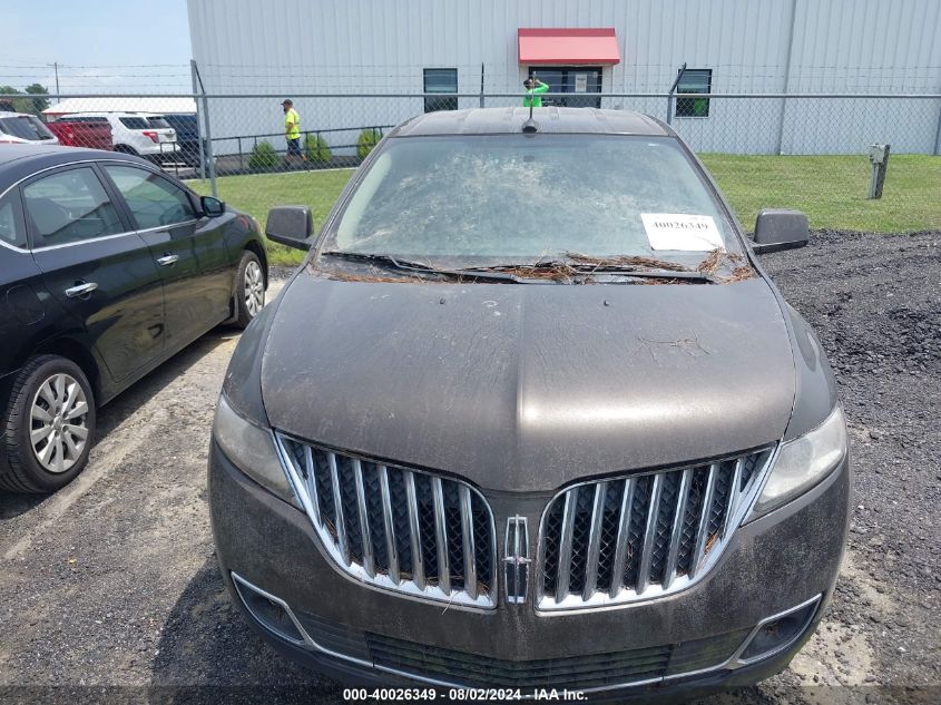 2011 Lincoln Mkx VIN: 2LMDJ8JK2BBJ03550 Lot: 40026349