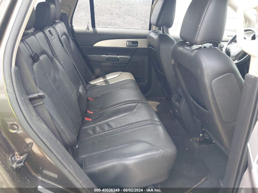 2011 Lincoln Mkx VIN: 2LMDJ8JK2BBJ03550 Lot: 40026349