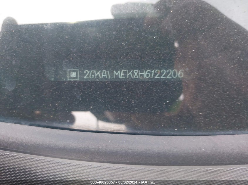 2017 GMC TERRAIN SLE-1 - 2GKALMEK8H6122206