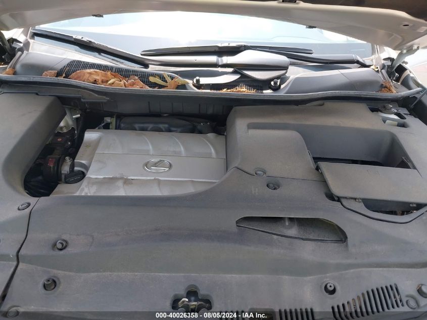 2012 Lexus Rx 350 VIN: 2T2BK1BAXCC148466 Lot: 40026358