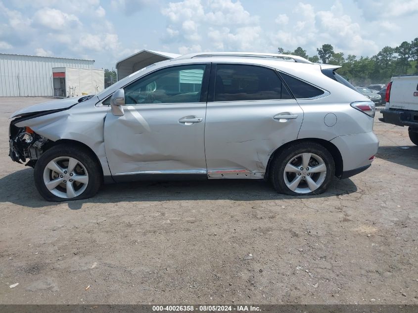 2012 Lexus Rx 350 VIN: 2T2BK1BAXCC148466 Lot: 40026358