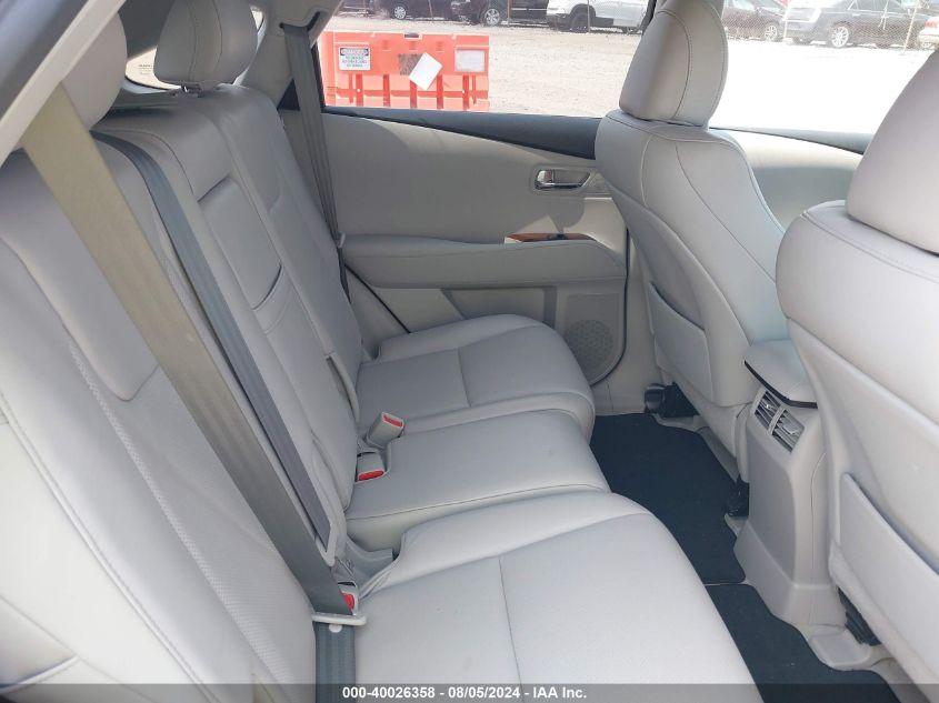 2012 Lexus Rx 350 VIN: 2T2BK1BAXCC148466 Lot: 40026358