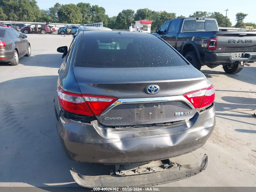 2015 Toyota Camry Hybrid Xle VIN: 4T1BD1FK9FU164761 Lot: 40026362