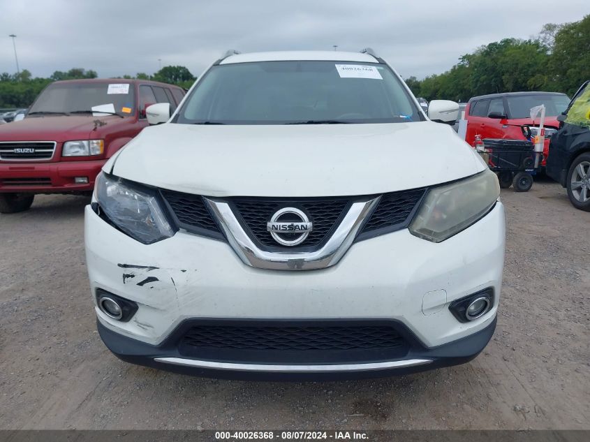 2014 Nissan Rogue Sl VIN: 5N1AT2MTXEC825721 Lot: 40026368