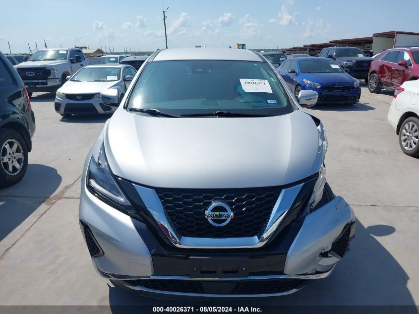 2020 Nissan Murano S VIN: 5N1AZ2AJXLN143652 Lot: 40026371