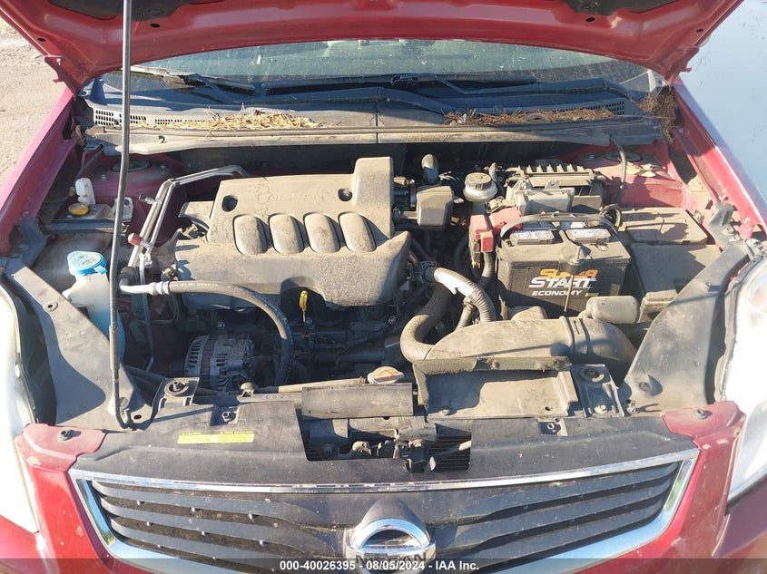 2012 Nissan Sentra 2.0/2.0S/Sr/2.0Sl VIN: 3N1AB6AP7CL640472 Lot: 40026395