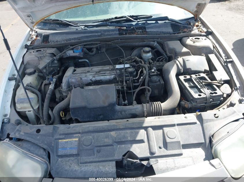 2005 Chevrolet Cavalier VIN: 1G1JC52FX5709678 Lot: 40026399