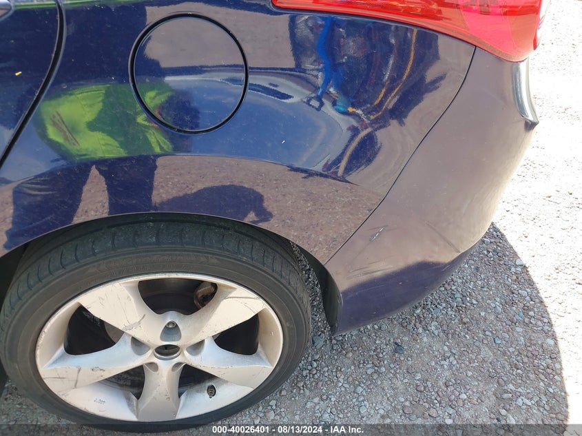 2012 Hyundai Elantra Limited VIN: 5NPDH4AEXCH104403 Lot: 40026401