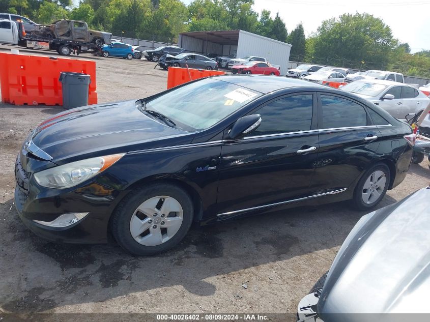 2012 Hyundai Sonata Hybrid VIN: KMHEC4A44CA059374 Lot: 40026402