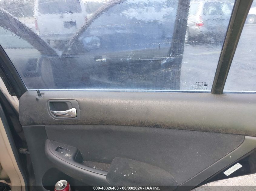 2004 Honda Accord Lx VIN: 1HGCM563X4A039194 Lot: 40026403