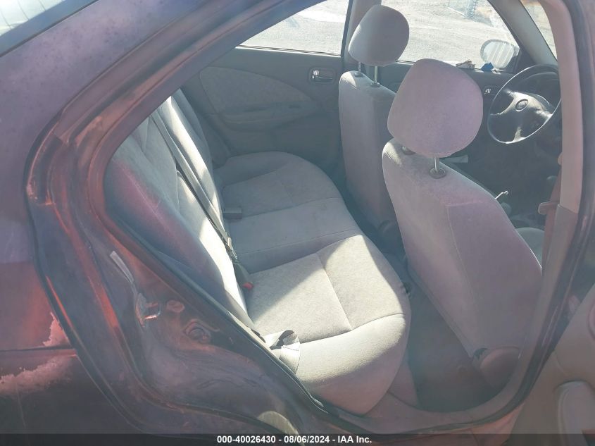 2001 Nissan Sentra Xe/Gxe VIN: 3N1CB51D31L496862 Lot: 40026430