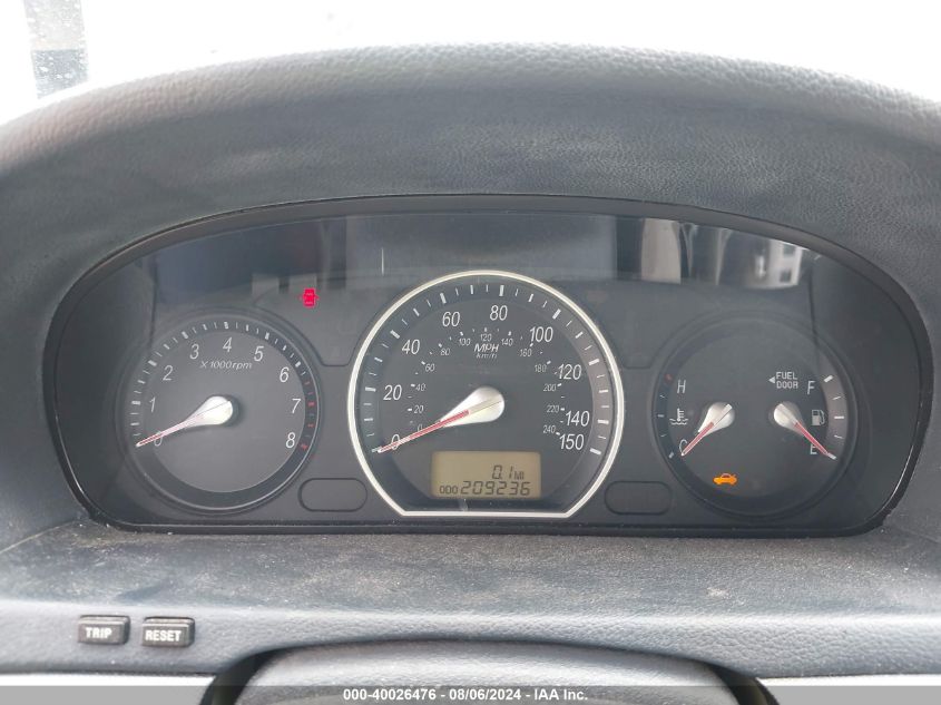 5NPET46C17H224235 2007 Hyundai Sonata Gls