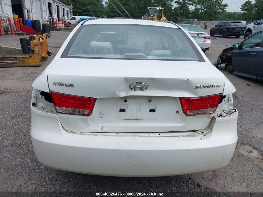 2007 Hyundai Sonata Gls VIN: 5NPET46C17H224235 Lot: 40026476