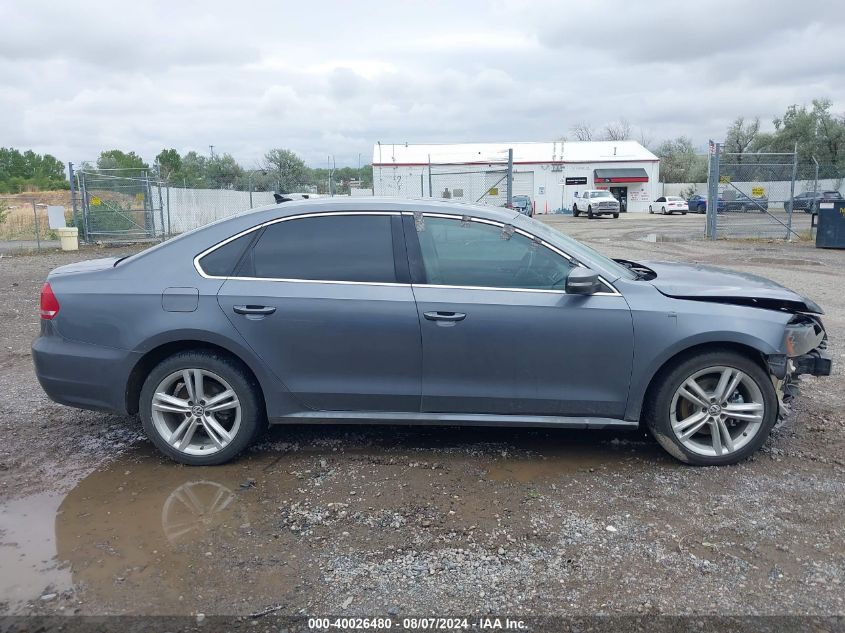 2014 Volkswagen Passat 2.0L Tdi Se VIN: 1VWBN7A35EC090535 Lot: 40709255