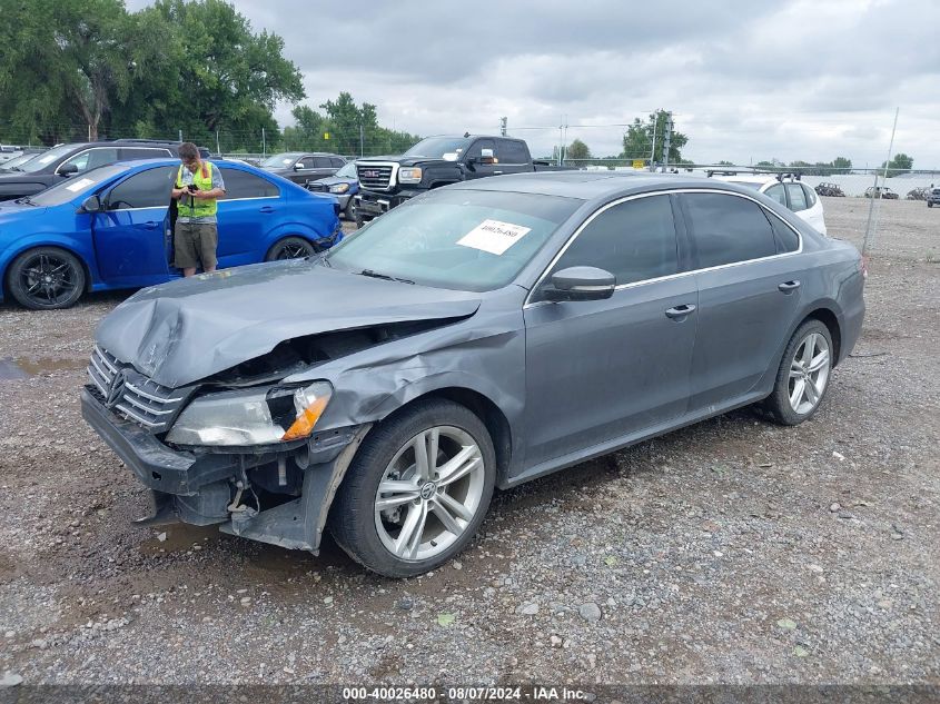 2014 Volkswagen Passat 2.0L Tdi Se VIN: 1VWBN7A35EC090535 Lot: 40709255