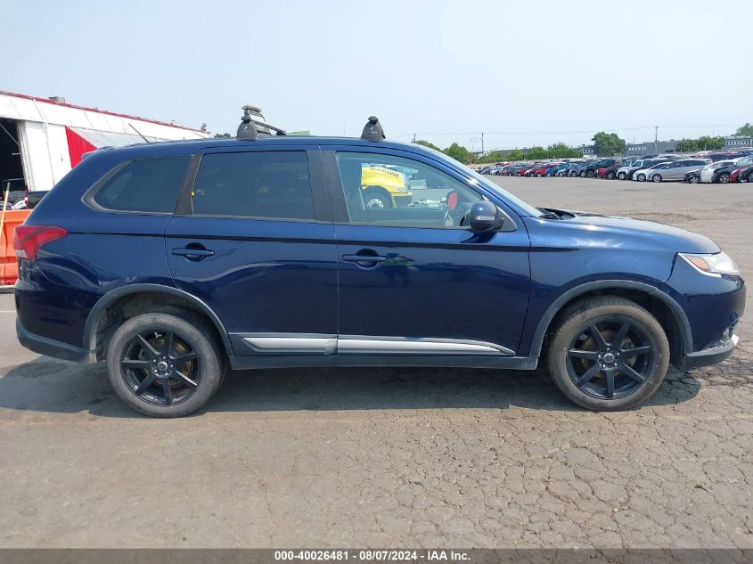 2016 Mitsubishi Outlander Se VIN: JA4AZ3A3XGZ029509 Lot: 40026481