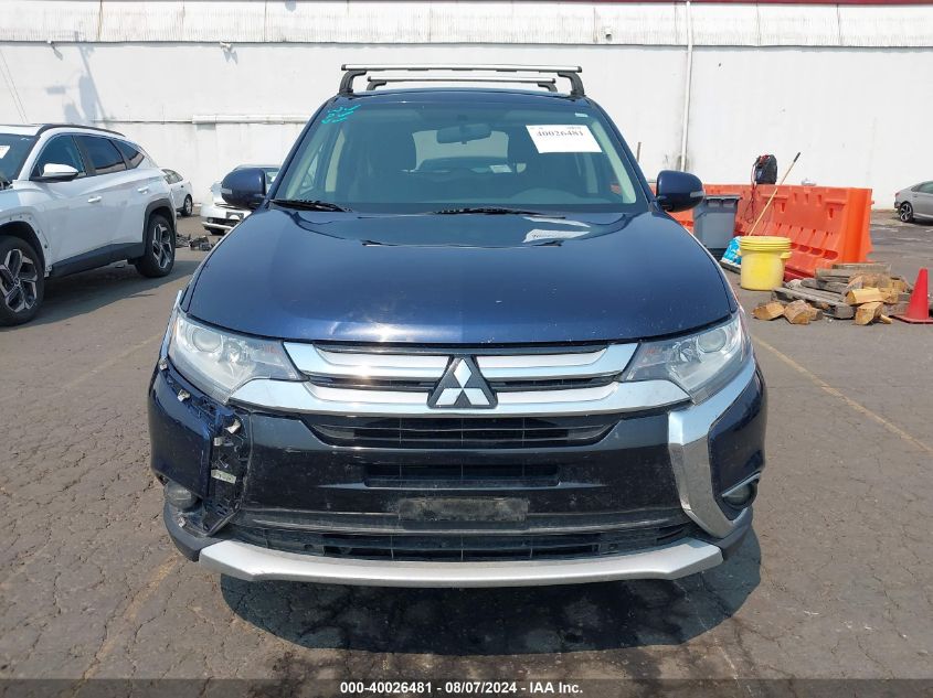 2016 Mitsubishi Outlander Se VIN: JA4AZ3A3XGZ029509 Lot: 40026481