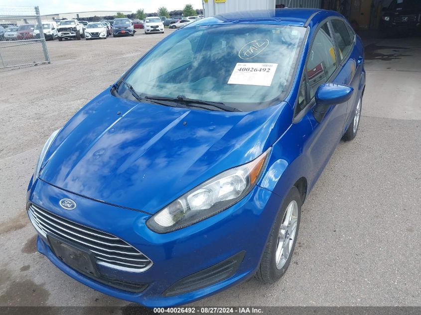 2019 Ford Fiesta Se VIN: 3FADP4BJXKM164145 Lot: 40026492