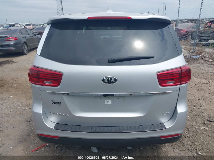 2021 Kia Sedona Lx VIN: KNDMB5C18M6663218 Lot: 40026508