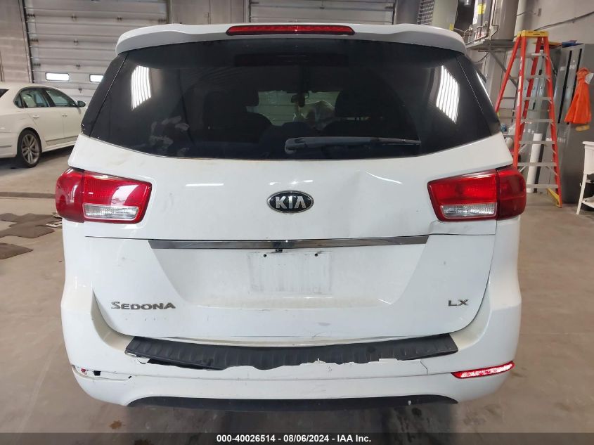 2018 Kia Sedona Lx VIN: KNDMB5C11J6373575 Lot: 40026514