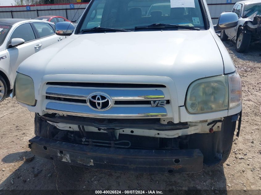 2006 Toyota Tundra Sr5 V8 VIN: 5TBET34156S553310 Lot: 40026524