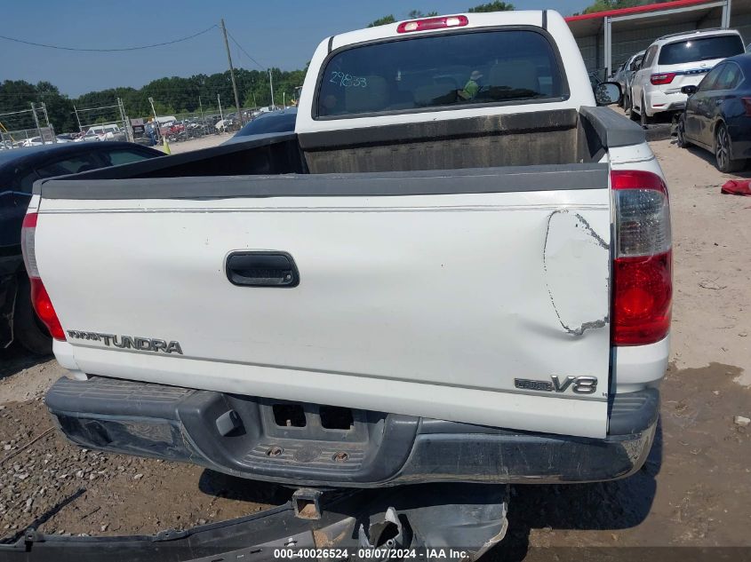 2006 Toyota Tundra Sr5 V8 VIN: 5TBET34156S553310 Lot: 40026524