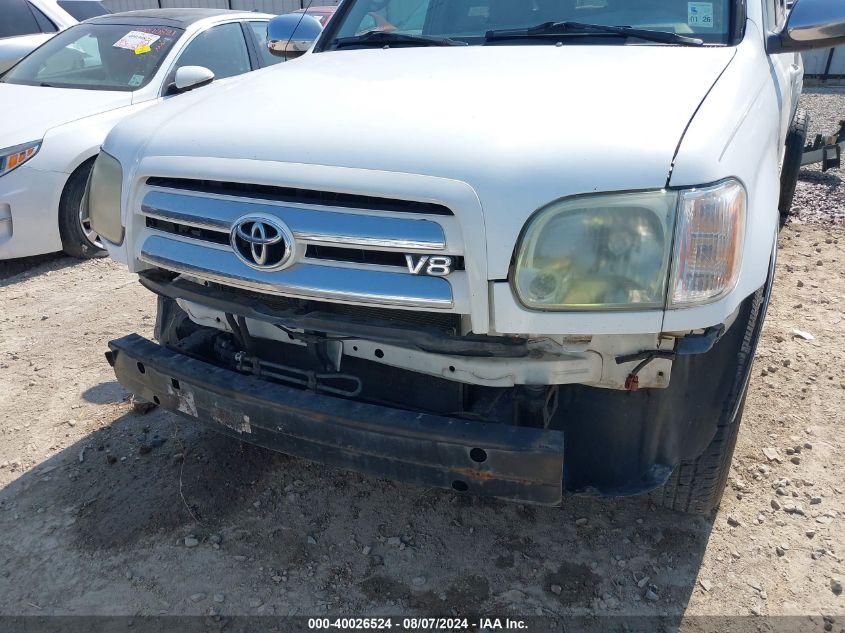 2006 Toyota Tundra Sr5 V8 VIN: 5TBET34156S553310 Lot: 40026524