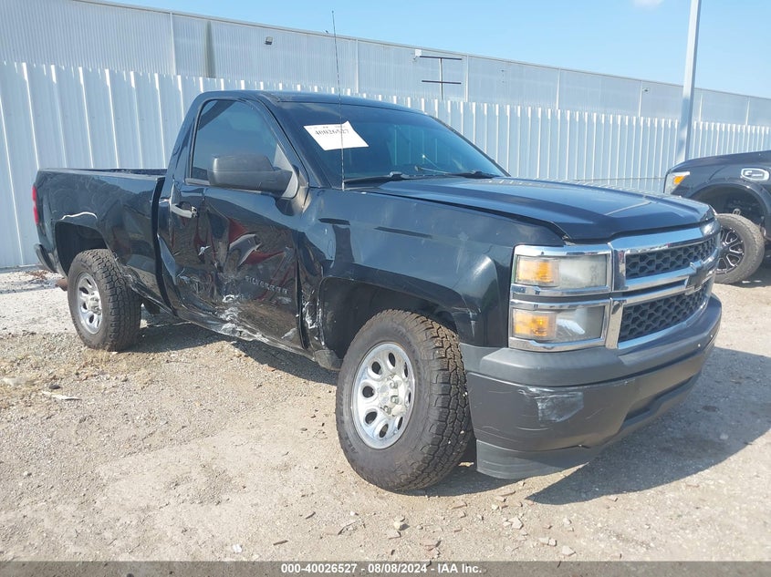 2014 CHEVROLET SILVERADO 1500 WORK TRUCK 1WT - 1GCNCPEH3EZ216092