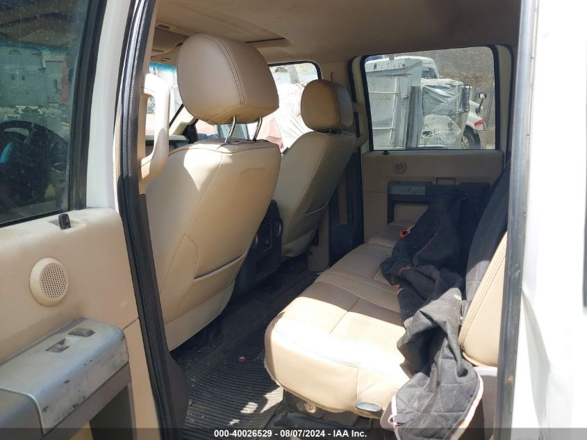 2013 Ford F-350 Lariat VIN: 1FT8W3BT6DEA92170 Lot: 40026529