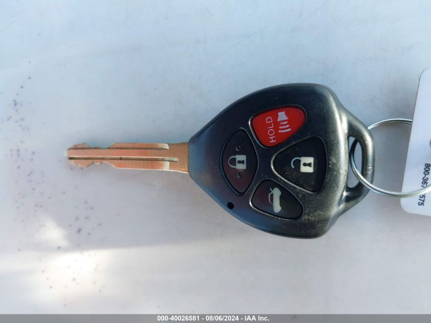 2011 Toyota Corolla Le VIN: 2T1BU4EE7BC576783 Lot: 40026581