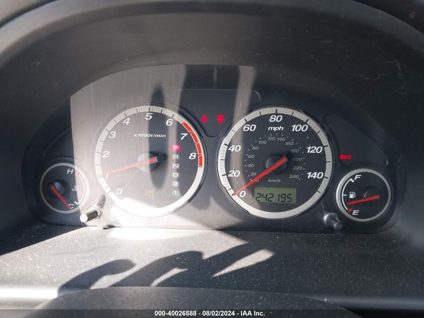 2005 Honda Cr-V Lx VIN: SHSRD78555U346096 Lot: 40026588